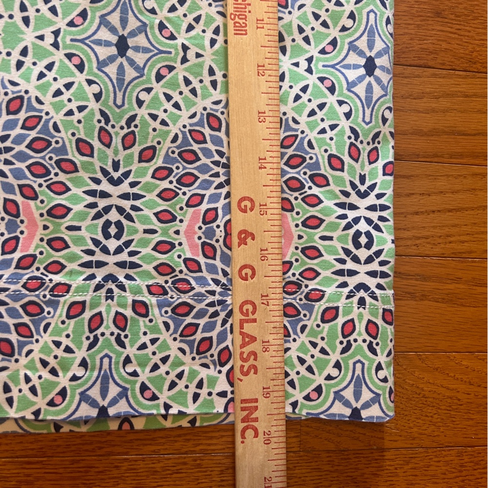 Talbots Skirt Multicolor Geometric Pattern Women’… - image 5